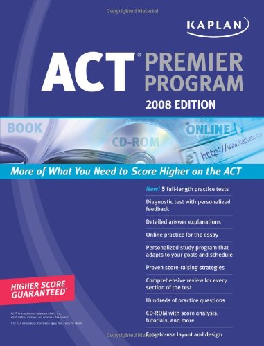 Kaplan ACT 2008 Premier Program by Kaplan