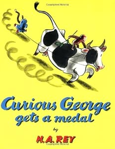 Curious George Gets a Medal (Book and CD)
