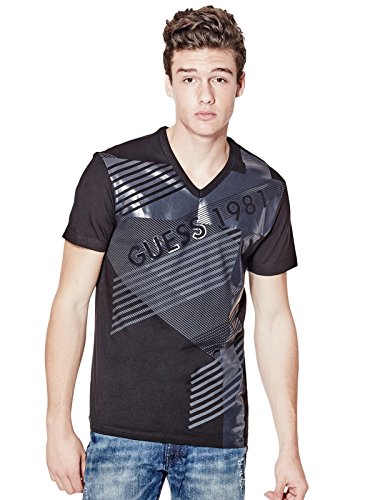 GUESS Men's Carlus Logo Tee