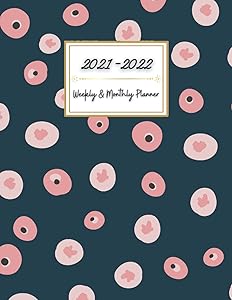 2021-2022 Planner - Weekly & Monthly Planner 2021-2022 - Sep 2021 - Jul 2022, 8.5" x 11" (Paperland Bloom Planners) by Paperland Bloom