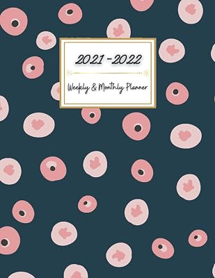 2021-2022 Planner - Weekly & Monthly Planner 2021-2022 - Sep 2021 - Jul 2022, 8.5" x 11" (Paperland Bloom Planners)