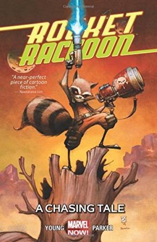 Rocket Raccon Vol. 1: A Chasing Tale by Marvel Comics.