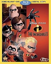 The Incredibles (Four-Disc Blu-ray/DVD Combo + Digital Copy)