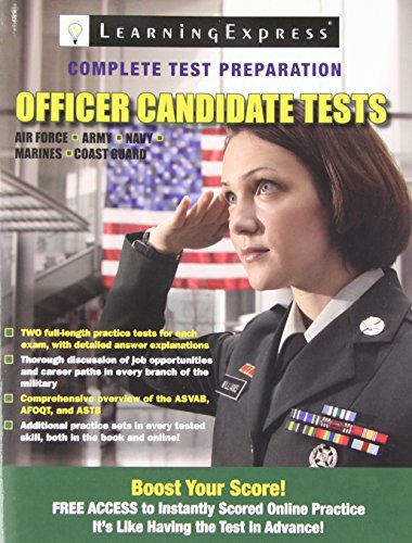 Officer Candidate Tests by LearningExpress  (Editor)