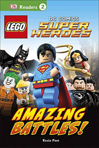 DK Readers L2: LEGO DC Comics Super Heroes: Amazing Battles! by DK