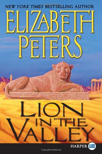 Lion in the Valley LP (Amelia Peabody Mysteries) by Elizabeth Peters