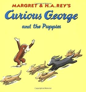 Curious George and the Puppies Book & CD
