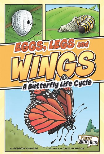 Eggs, Legs, Wings: A Butterfly Life Cycle by Shannon Knudsen