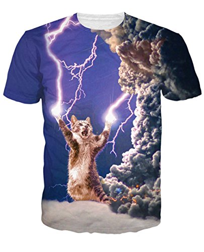 Uideazone Unisex Mens Women Casual Short Sleeve Crew Neck T-shirts Tee