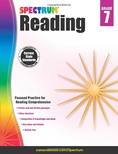 Spectrum Reading Workbook, Grade 7 by Spectrum  (Compiler)