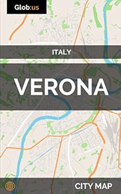 Glob:us City Maps - Verona, Italy - Greyscale Street Map, Matte Finish, 4 x 6 Inches