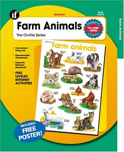 Farm Animals (On-file Series) by Carson-Dellosa Publishing