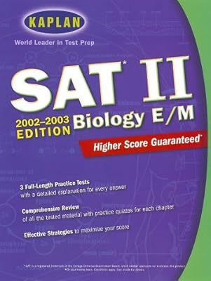 Kaplan SAT II Biology 2002-2003