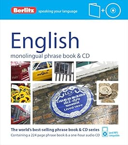 Berlitz English Phrase Book and CD