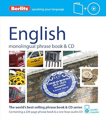 Berlitz English Phrase Book and CD
