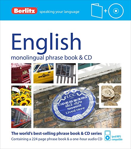 Berlitz English Phrase Book and CD by Berlitz Publishing