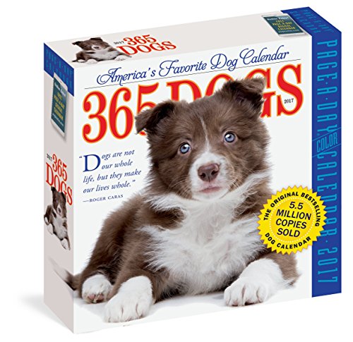 365 Dogs Page-A-Day Calendar 2017 by Workman Publishing