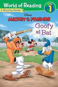 Mickey &amp; Friends Goofy at Bat: A Rhyming Reader