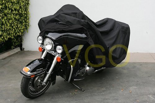 

Black Motorcycle Cover For Honda VT1100 VT 1100 Shadow Bike - Cover XL
