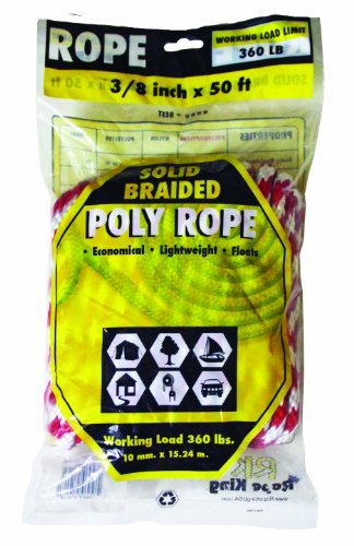 Algopix Similar Product 19 - Rope King SBP3850RW Solid Braided Poly