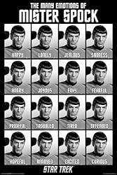 ミスタースポックテレビポスター24x36スタートレック感情平行輸入