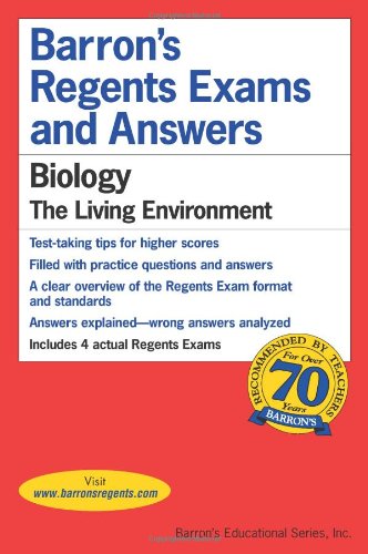 Barron's Regents Exams and Answers: Biology by Gabrielle I Edwards