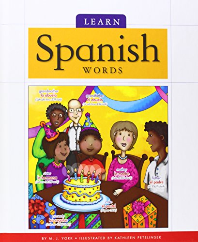 Learn Spanish Words by M. J. York                       ,