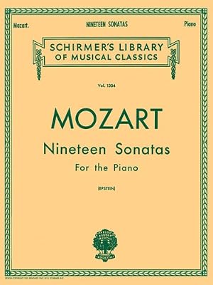 Mozart 19 Sonatas - Complete: Piano Solo (Schirmer's Library of Musical Classics, Vol. 1304)