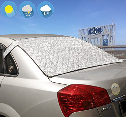 Algopix Similar Product 5 - Jackey Awesome Windshield Snow Cover