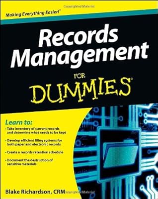Records Management For Dummies