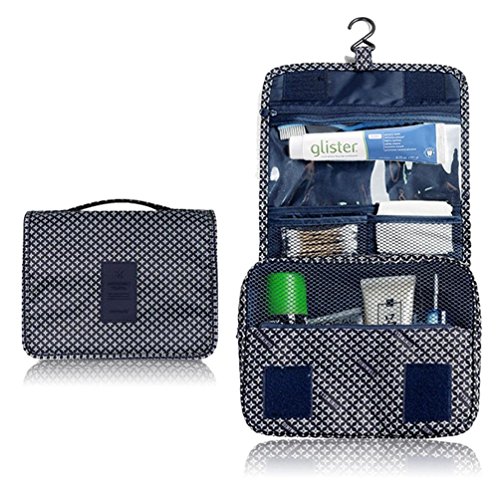 Wastar® Hanging Toiletry Bag Storage Pouch Travel Organizer with Large Capacity