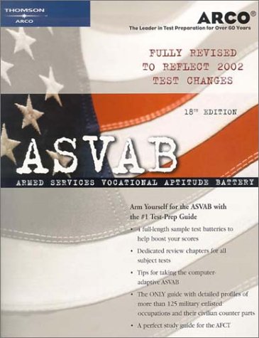 ASVAB 18th Edition by Arco