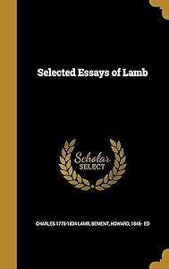 Selected Essays of Lamb
