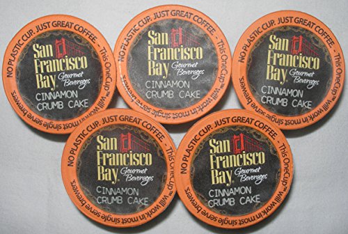 San Francisco Bay Coffee Onecup 24 Ct. Cinnamon Crumb Cake
