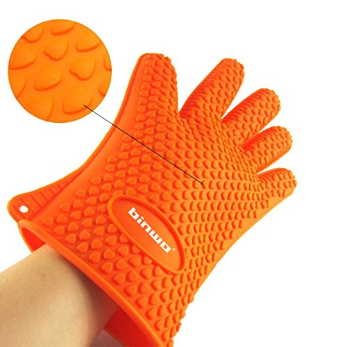 Algopix Similar Product 20 - BINWO BBQ Grill Gloves Best Versatile