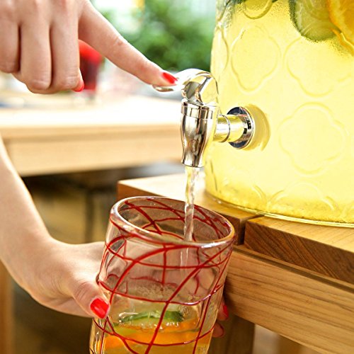 Algopix Similar Product 3 - Checkered colored glasses  Set of 4