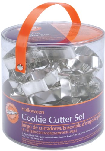 Wilton Halloween Metal Cookie 18-Piece Cutter Set- Discontinued By Manufacturer