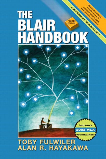 Blair Handbook: 2003 MLA Update by Toby Fulwiler
