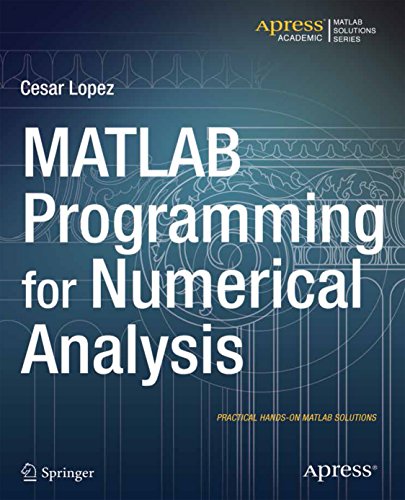 MATLAB Programming for Numerical Analysis by Cesar Perez Lopez