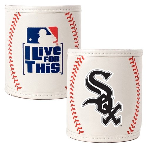 

CHICAGO WHITE SOX MLB 2PC BASEBALL CAN HOLDER SET