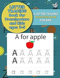Letter tracing book for preschoolers and kids ages 3-5 by BANJO DEBO ACTIVITY BOOKS