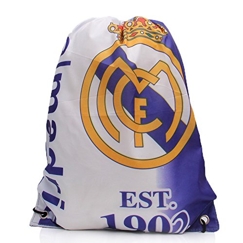 Real Madrid Soccer Drawstring Gym Multipurpose Bag