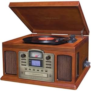 Amazon.com: Crosley CD Recorder, Record Player, Cassette Player Am,Fm ...