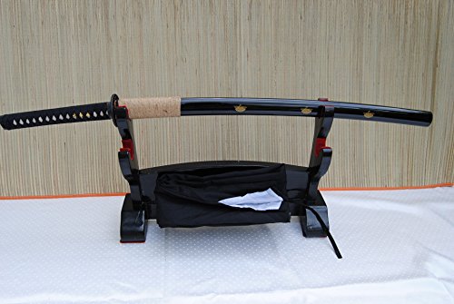 Gefaltetes Damaszener Samurai Schwert Katana TANKA