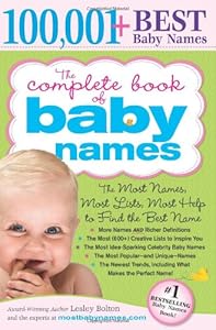 The Complete Book of Baby Names: The Most Names by Lesley Bolton