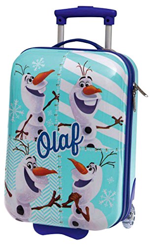 Next Door Frozen Olaf Trolley de Viaje Rígido, 21 Litros, Color Azul