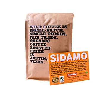 Wild Coffee Whole Bean Organic Coffee Sidamo Medium Roast