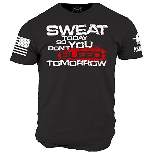 Grunt Style ASMDSS Sweat Today, Bleed Tomorrow Men's T-Shirt