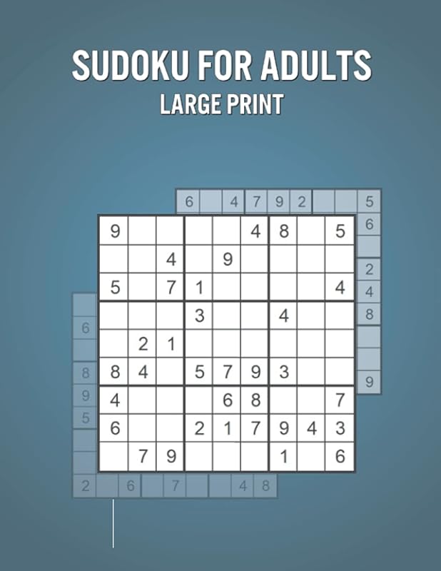 Sudoku For Adults Large Print: Puzzle Book for Adults with 600 Puzzles and Answers - Perfect Holiday / Birthday Gift by Ariana Reed