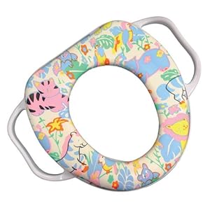 Comfort Seats C1C5J1-00 Round and Elongated Juvenile Potty Seat, Jungle Print